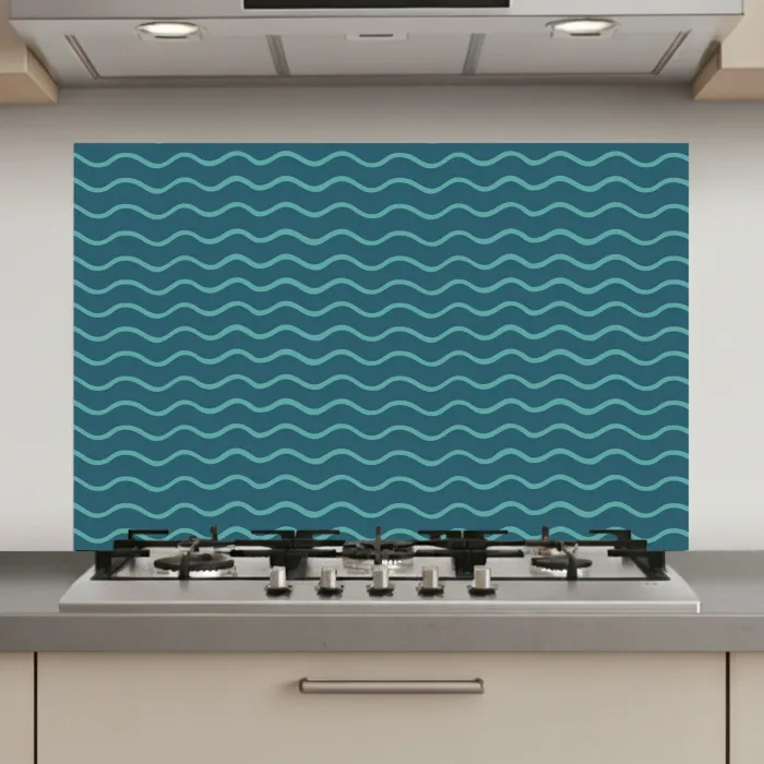 Zee - Dieren - Donkerblauw - Golf keuken achterwand spatscherm klein 900 -3d_website