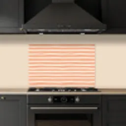 Zee - Dieren - Rood - Strepen keuken achterwand spatscherm klein 900 -sfeer1