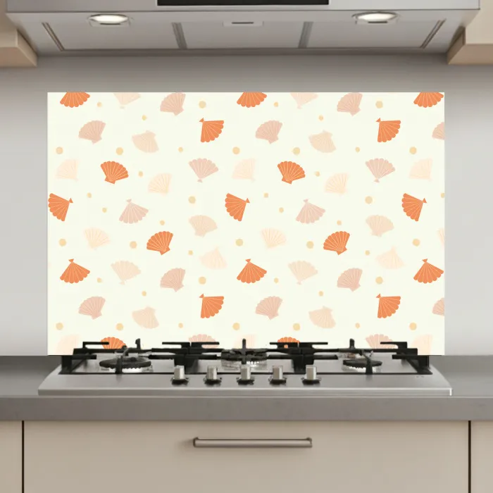 Zee - Dieren - Schelpen - Sinaasappel keuken achterwand spatscherm klein 900 -3d_website
