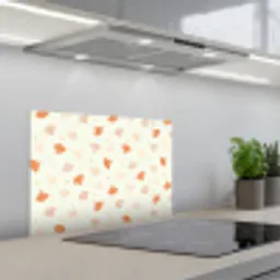 Zee - Dieren - Schelpen - Sinaasappel keuken achterwand spatscherm klein 900 -3d_schuin