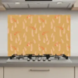 Zee - Dieren - Geel - Algen keuken achterwand spatscherm klein 900 -3d_website