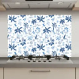 Zee - Strand - Blauw - Wit keuken achterwand spatscherm klein 900 -3d_website