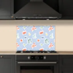 Zee - Sfeer -  Zeilboot - Blauw keuken achterwand spatscherm klein 900 -sfeer1