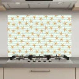 Zee - Ster - Strepen - Blauw keuken achterwand spatscherm klein 900 -3d_website