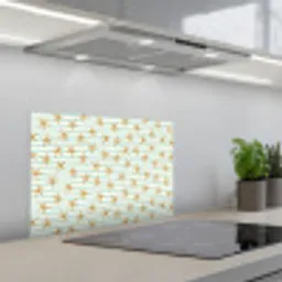 Zee - Ster - Strepen - Blauw keuken achterwand spatscherm klein 900 -3d_schuin
