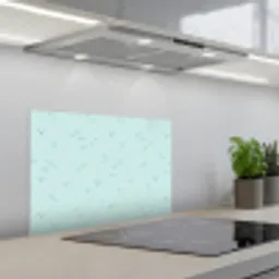 Meeuwen - Mint - Patroon keuken achterwand spatscherm klein 900 -3d_schuin
