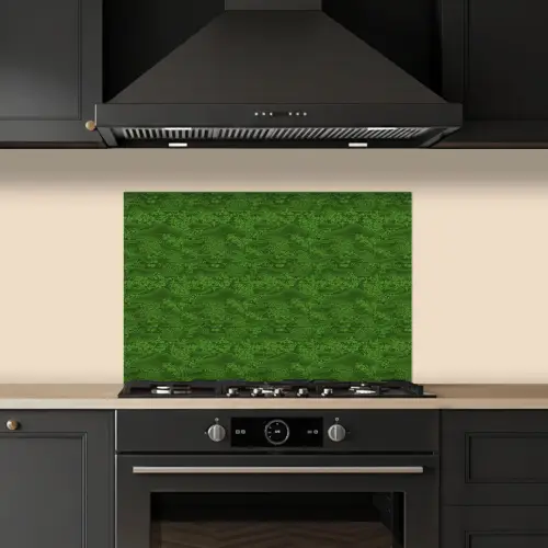 Struiken - Groen - Landschap keuken achterwand spatscherm klein 900 -sfeer1