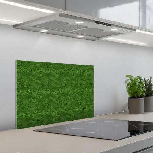 Struiken - Groen - Landschap keuken achterwand spatscherm klein 900 -3d_schuin