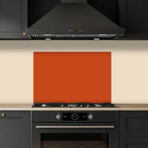 Sienna - Aarde - Kleuren - Effen keuken achterwand spatscherm klein 900 -sfeer1
