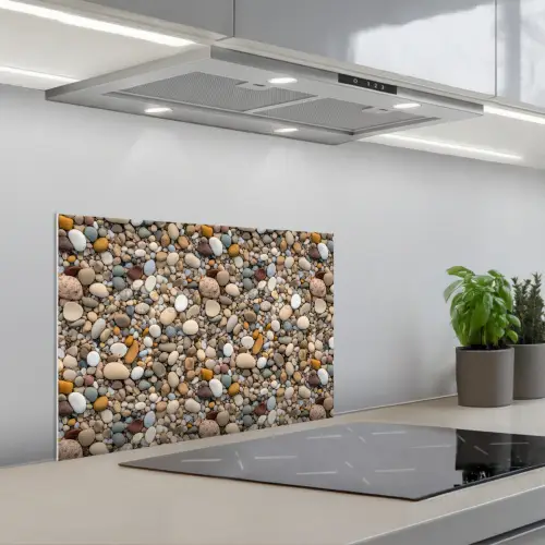 Kleine - Grote - Stenen keuken achterwand spatscherm klein 900 -3d_schuin