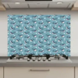 Klein - Oceaan - Walvis - Zeester keuken achterwand spatscherm klein 900 -3d_website