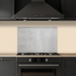 Zacht Betonnen Fluistering keuken achterwand spatscherm klein -sfeer1