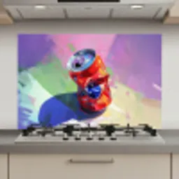 Frisdrank - Blik - Paars keuken achterwand spatscherm klein -3d_website