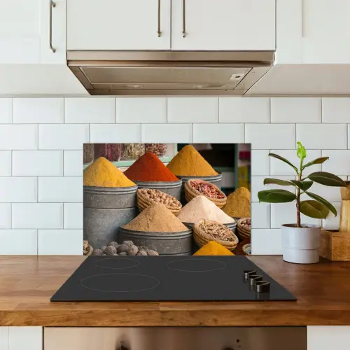 Specerijenmarkt Impressie keuken achterwand spatscherm klein -sfeer2