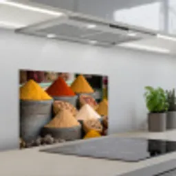 Specerijenmarkt Impressie keuken achterwand spatscherm klein -3d_schuin