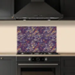 Spat - Abstract - Stippen keuken achterwand spatscherm klein 900 -sfeer1