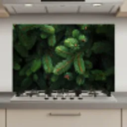 Sparrentakken - Knoppen - Naalden - Groen keuken achterwand spatscherm klein -3d_website