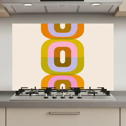 Stapel - Vormen - Geblokt - Oranje keuken achterwand spatscherm klein -3d_website