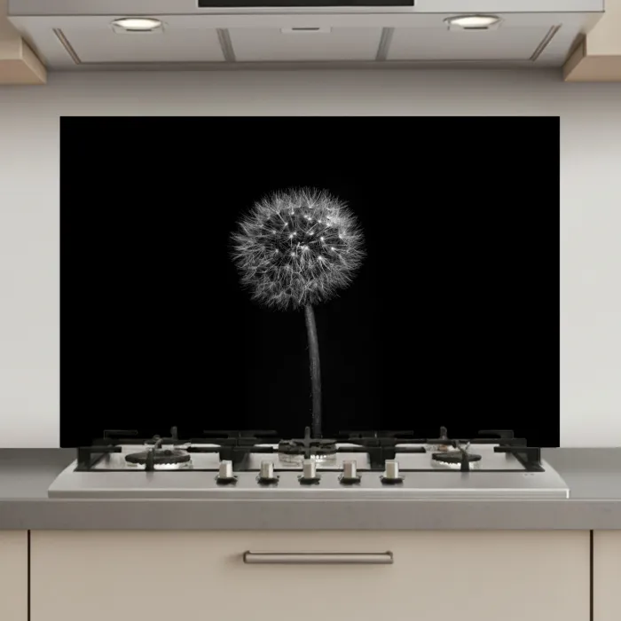 Sterrennacht Paardenbloem keuken achterwand spatscherm klein -3d_website