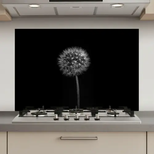 Sterrennacht Paardenbloem keuken achterwand spatscherm klein -3d_website