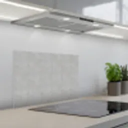 Steen - Patronen - Beton keuken achterwand spatscherm klein 900 -3d_schuin
