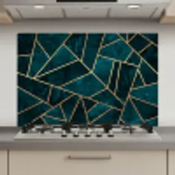 Stenen - Goud - Luxe - Patronen - Abstract keuken achterwand spatscherm klein -3d_website