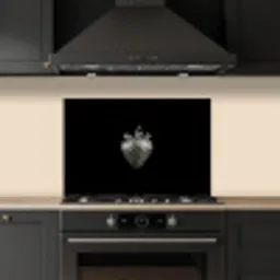 Aardbei - Zaadstructuur - Realistisch keuken achterwand spatscherm klein -sfeer1