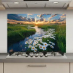 Beekje - Landschap - Margriet keuken achterwand spatscherm klein -3d_website