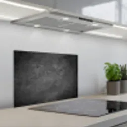 Structuur - Cement - Beton - Grijs - Vintage keuken achterwand spatscherm klein -3d_schuin