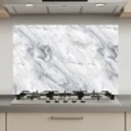 Wervelende - Grijsstructuur - Marmer - Wit keuken achterwand spatscherm klein 900 -3d_website