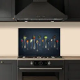 Proeverij in Lepels keuken achterwand spatscherm klein -sfeer1