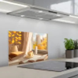 Thee - Boek - Thee - Herfst keuken achterwand spatscherm klein -3d_schuin