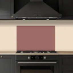 Terracotta - Patronen - Roze keuken achterwand spatscherm klein 900 -sfeer1