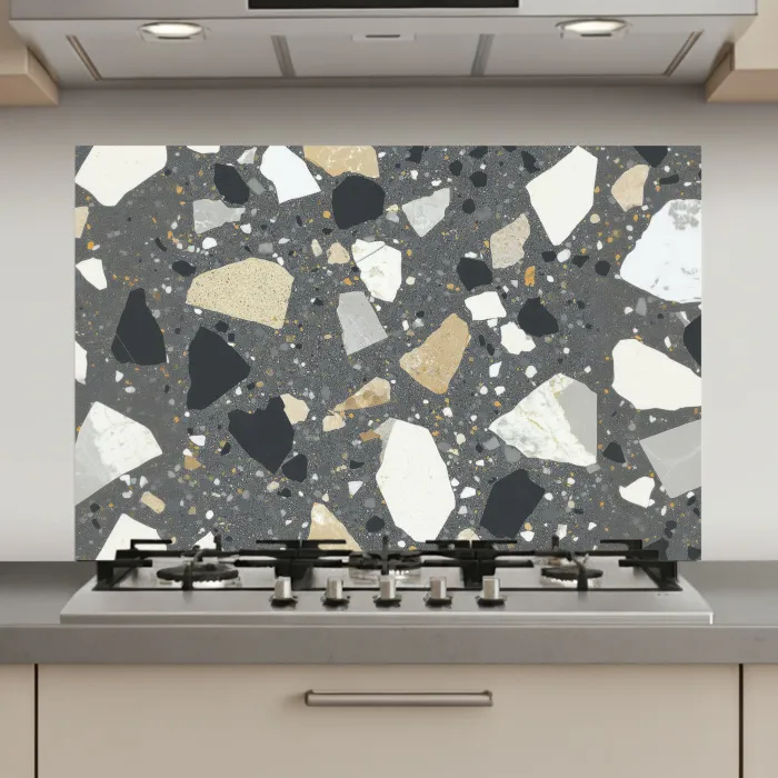 Terrazzo - Decoratie - Interieur - Stenen keuken achterwand spatscherm klein -3d_website