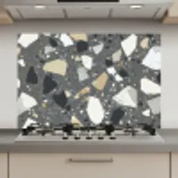 Terrazzo - Decoratie - Interieur - Stenen keuken achterwand spatscherm klein -3d_website