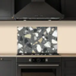 Terrazzo - Decoratie - Interieur - Stenen keuken achterwand spatscherm klein -sfeer1