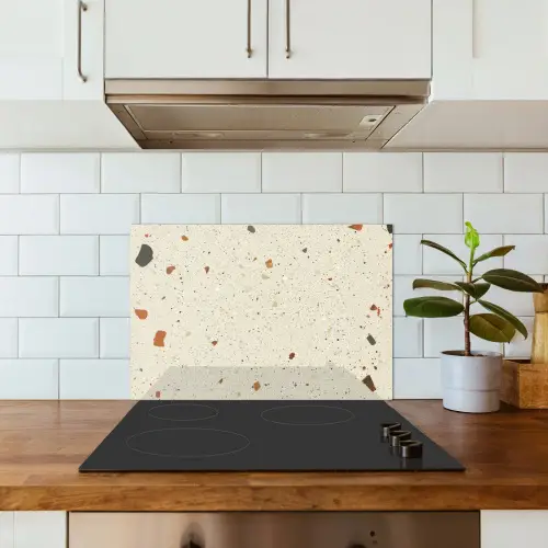 Terrazzo - Decoratie - Tegels - Patronen keuken achterwand spatscherm klein -sfeer2