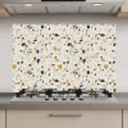 Terrazzo -  Patroon - Neutraal - Zacht - Multi keuken achterwand spatscherm klein 900 -3d_website