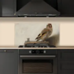 Het puttertje - Carel Fabritius keuken achterwand spatscherm middel -sfeer1
