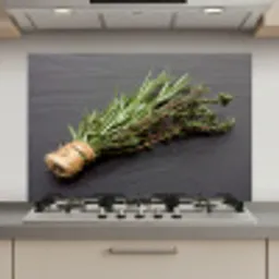 Tijm - Kruiden - Groen - Tafel - Keuken - Steen keuken achterwand spatscherm klein -3d_website