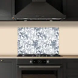Tijger - Jungle - Blauw keuken achterwand spatscherm klein 900 -sfeer1