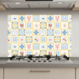 Zee - Sfeer - Mozaïek - Vis keuken achterwand spatscherm klein 900 -3d_website