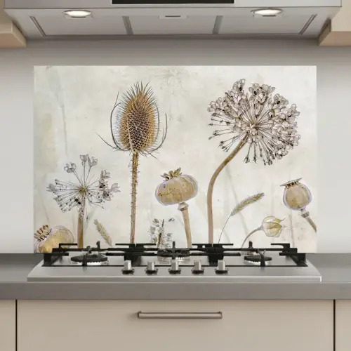 Verstilde Botanische Elegantie keuken achterwand spatscherm klein -3d_website
