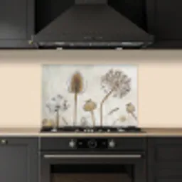 Verstilde Botanische Elegantie keuken achterwand spatscherm klein -sfeer1