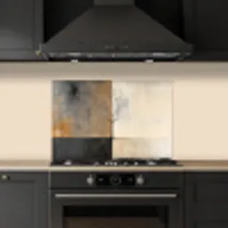 Boom - Vlakken - Takken - Kleurverloop keuken achterwand spatscherm klein -sfeer1