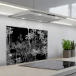 Tropisch - Jungle - Bomen - Bladeren keuken achterwand spatscherm middel -3d_schuin