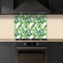 Tropical - Bladeren - Jungle keuken achterwand spatscherm middel -sfeer1
