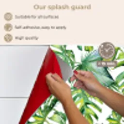 Tropical - Bladeren - Jungle keuken achterwand spatscherm middel -spatscherm_EN