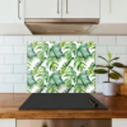 Tropical - Bladeren - Jungle keuken achterwand spatscherm middel -sfeer2