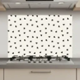 Valentijn - Hart - Wit - Zwart keuken achterwand spatscherm klein 900 -3d_website